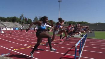 100m Haies – Serie 2 – CAF – Championnats de France Jeunes CA JU – 21/07/2018 – Bondoufle