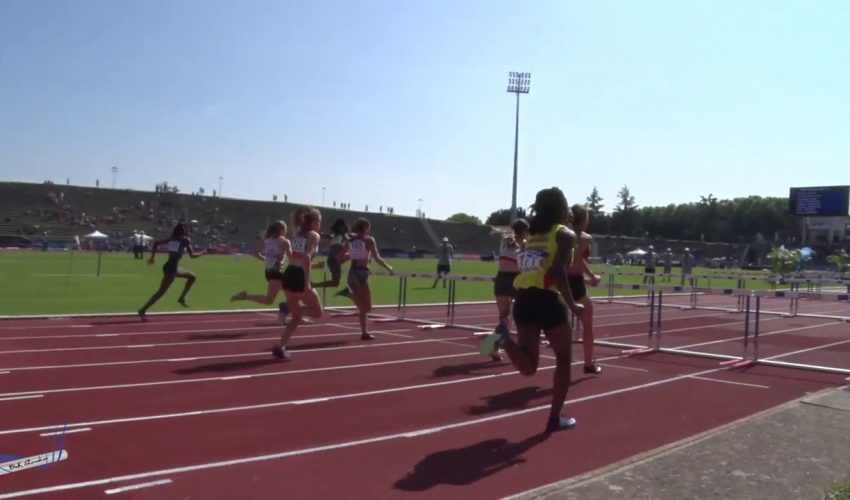 100m Haies – Serie 3 – JUF – Championnats de France Jeunes CA JU – 21/07/2018 – Bondoufle