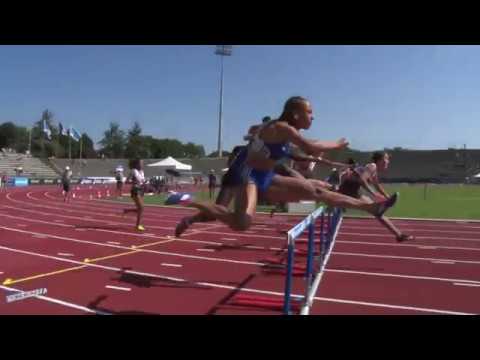 100m Haies – Serie 4 – JUF – Championnats de France Jeunes CA JU – 21/07/2018 – Bondoufle