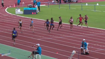 100m – Serie 1 – CAF – Championnats de France Jeunes CA JU – 20/07/2018 – Bondoufle