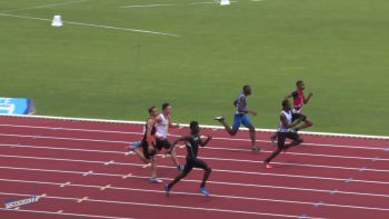 100m – Serie 1 – CAM – Championnats de France Jeunes CA JU – 20/07/2018 – Bondoufle