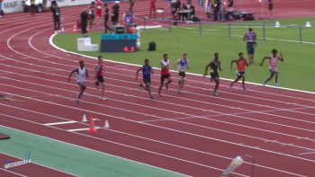 100m – Serie 1 – JUM – Championnats de France Jeunes CA JU – 20/07/2018 – Bondoufle