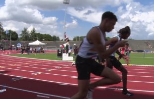 100m – Serie 2 – CAM – Championnats de France Jeunes CA JU – 20/07/2018 – Bondoufle