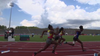 100m – Serie 2 – JUF – Championnats de France Jeunes CA JU – 20/07/2018 – Bondoufle