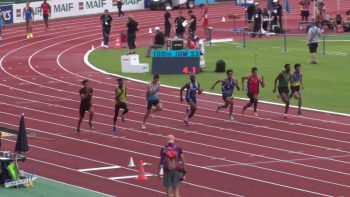 100m – Serie 3 – JUM – Championnats de France Jeunes CA JU – 20/07/2018 – Bondoufle