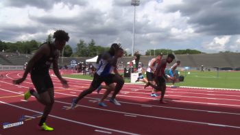 100m – Serie 4 – JUM – Championnats de France Jeunes CA JU – 20/07/2018 – Bondoufle