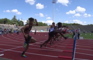 110m Haies – Demi Finale 1 – JUM – Championnats de France Jeunes CA JU – 21/07/2018 – Bondoufle