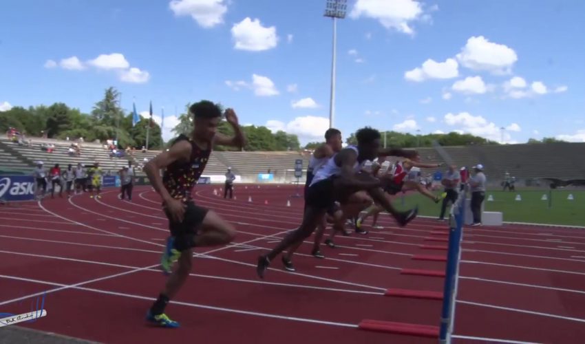 110m Haies – Demi Finale 1 – JUM – Championnats de France Jeunes CA JU – 21/07/2018 – Bondoufle