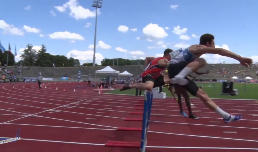 110m Haies – Demi Finale 2 – JUM – Championnats de France Jeunes CA JU – 21/07/2018 – Bondoufle