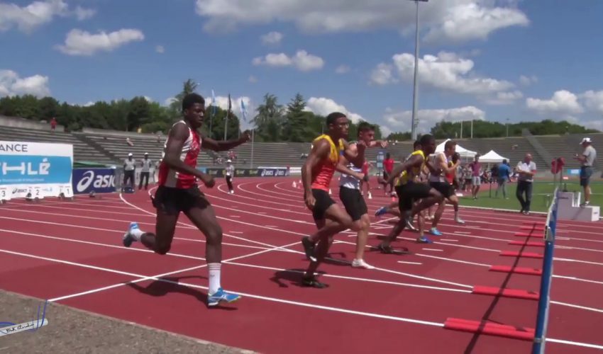 110m Haies – Demi Finale 3 – CAM – Championnats de France Jeunes CA JU – 21/07/2018 – Bondoufle