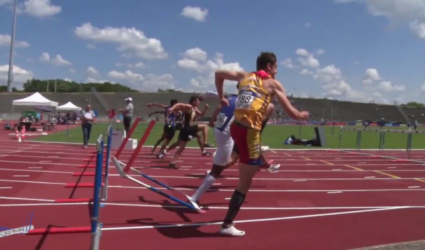 110m Haies – Demi Finale 3 – JUM – Championnats de France Jeunes CA JU – 21/07/2018 – Bondoufle