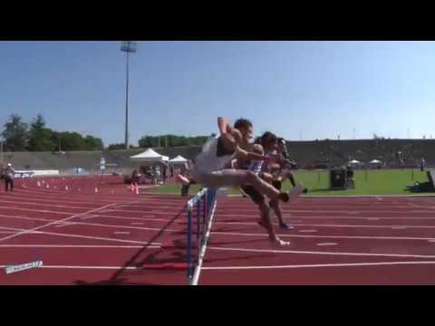 110m Haies – Serie 3 – CAM – Championnats de France Jeunes CA JU – 21/07/2018 – Bondoufle
