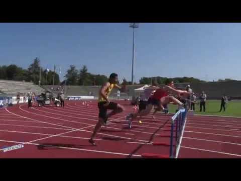 110m Haies – Serie 4 – CAM – Championnats de France Jeunes CA JU – 21/07/2018 – Bondoufle