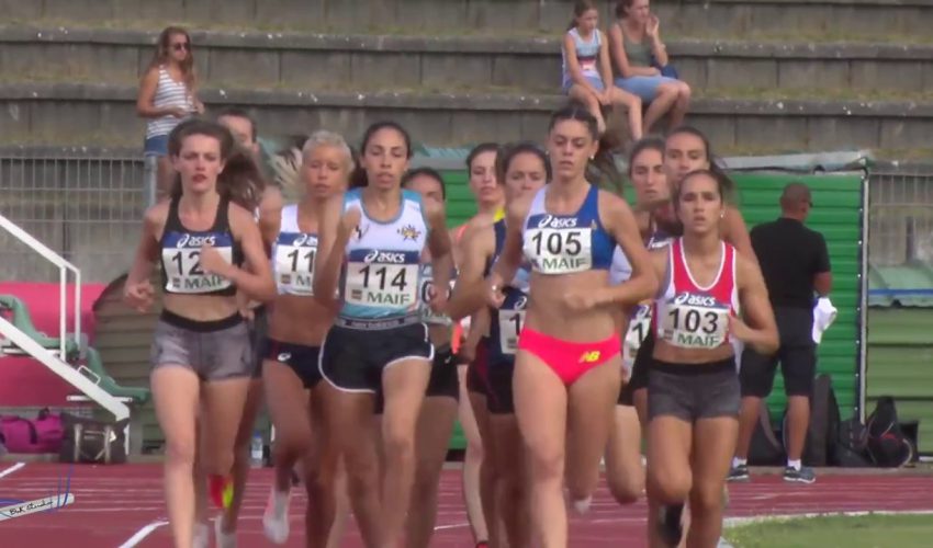 1500m – Serie 1 – JUF – Championnats de France Jeunes CA JU – 20/07/2018 – Bondoufle