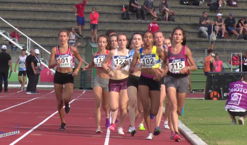 1500m – Serie 2 – JUF – Championnats de France Jeunes CA JU – 20/07/2018 – Bondoufle