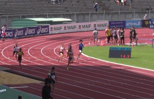 200m – Serie 3 – JUF – Championnats de France Jeunes CA JU – 21/07/2018 – Bondoufle