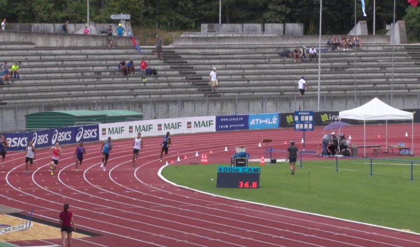 400m – Finale – CAM – Championnats de France Jeunes CA JU – 21/07/2018 – Bondoufle