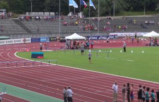 400m Haies – Serie 1 – CAF – Championnats de France Jeunes CA JU – 21/07/2018 – Bondoufle
