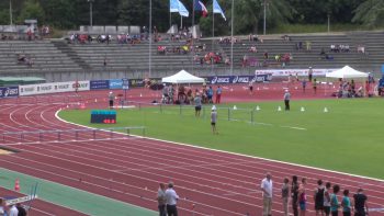 400m Haies – Serie 1 – CAF – Championnats de France Jeunes CA JU – 21/07/2018 – Bondoufle