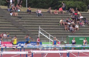 400m Haies – Serie 1 – CAM – Championnats de France Jeunes CA JU – 21/07/2018 – Bondoufle