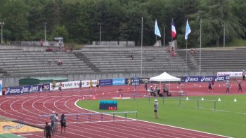 400m Haies – Serie 2 – CAM – Championnats de France Jeunes CA JU – 21/07/2018 – Bondoufle