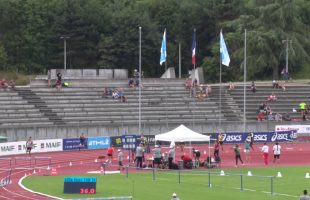 400m Haies – Serie 4 – CAM – Championnats de France Jeunes CA JU – 21/07/2018 – Bondoufle