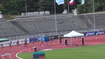 4x100m – Finale – CAF – Championnats de France Jeunes CA JU – 22/07/2018 – Bondoufle