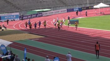 4x100m – Finale – CAM – Championnats de France Jeunes CA JU – 22/07/2018 – Bondoufle