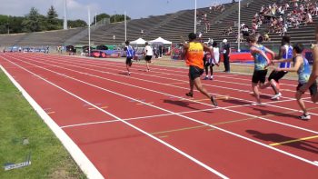 4x100m – Serie 1 – CAM – Championnats de France Jeunes CA JU – 22/07/2018 – Bondoufle