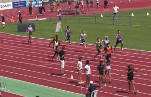 4x100m – Serie 1 – JUM – Championnats de France Jeunes CA JU – 22/07/2018 – Bondoufle