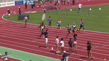 4x100m – Serie 1 – JUM – Championnats de France Jeunes CA JU – 22/07/2018 – Bondoufle