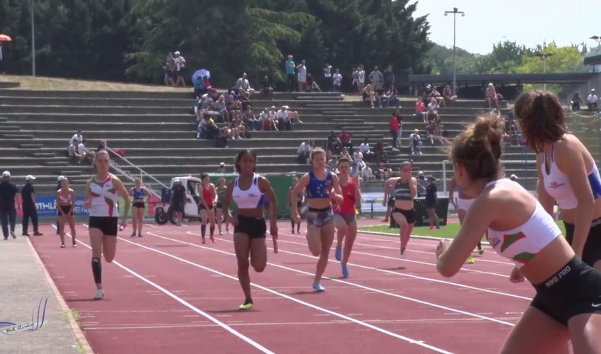 4x100m – Serie 3 – CAF – Championnats de France Jeunes CA JU – 22/07/2018 – Bondoufle