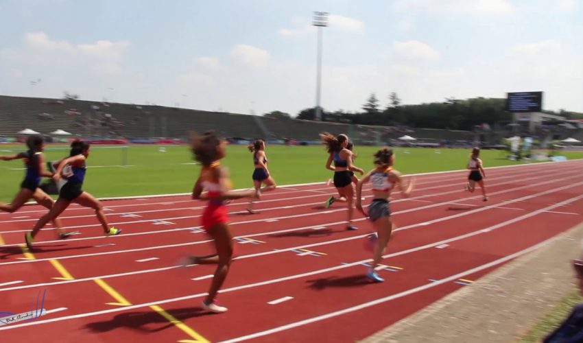 4x100m – Serie 3 – JUF – Championnats de France Jeunes CA JU – 22/07/2018 – Bondoufle