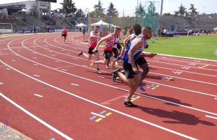 4x100m – Serie 3 – JUM – Championnats de France Jeunes CA JU – 22/07/2018 – Bondoufle