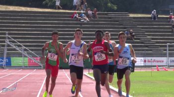 800m – Serie 2 – CAM – Championnats de France Jeunes CA JU – 21/07/2018 – Bondoufle