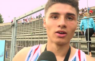Interview Aurelien LARUE  – Championnats de France Jeunes CA JU – 20/07/2018 – Bondoufle