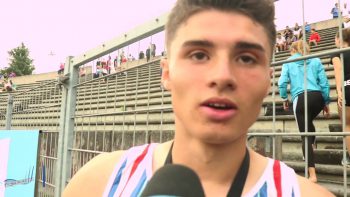 Interview Aurelien LARUE  – Championnats de France Jeunes CA JU – 20/07/2018 – Bondoufle