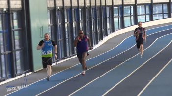 200m – Finale 2 – M45 – Championnat LIFA Master Indoor 12/01/2019 – Eaubonne