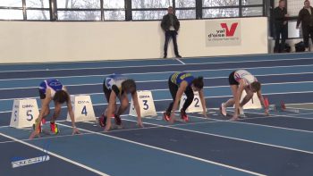 60m – Finale 1 – F45 – Championnat LIFA Master Indoor 12/01/2019 – Eaubonne