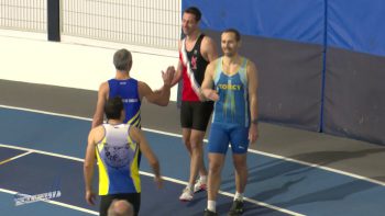 60m Haies – Finale 1 – M35-45 – Championnat LIFA Master Indoor 12/01/2019 – Eaubonne