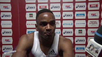 Interview AMAURY GOLITIN – Meeting de Paris Bercy 27/01/2019 – 60m 6″75