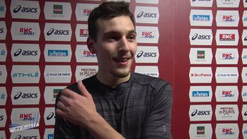 Interview AURELIEN OLIVESI – Meeting de Paris Bercy 27/01/2019 – 60m Haies 8″74