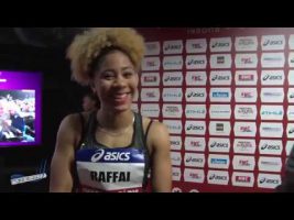 Interview ESTELLE RAFFAI – Meeting de Paris Bercy 27/01/2019 – 60m 7″46