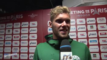Interview KEVIN MAYER – Meeting de Paris Bercy 27/01/2019 – 60m Haies 7″81 – Perche 5m35