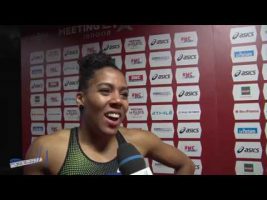 Interview MUJINGA KAMBUNDJI – Meeting de Bercy 27/01/2019 – 60m 7″24