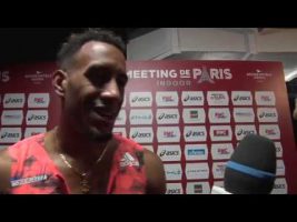Interview ORLANDO ORTEGA – Meeting de Bercy 27/01/2019 – 60m Haies 7″63