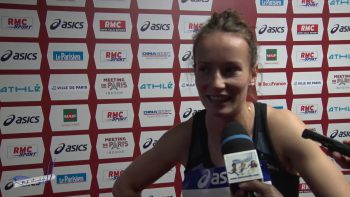 Interview SACHA ALESSANDRINI – Meeting de Paris Bercy 27/01/2019 – 60m Haies 8″25