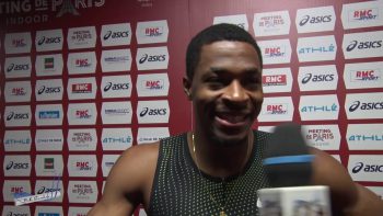 Interview WILHEM BELOCIAN – Meeting de Bercy 27/01/2019 – 60m Haies 7″68