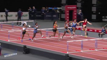 60m Haies – Finale B – JUF – Championnat Régionaux Ca & Ju 27/01/2019 – Bercy