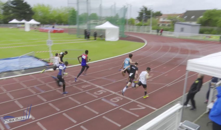 100m – Finale 4 – TCM – Meeting de Villejuif 28/04/2019 – Villejuif